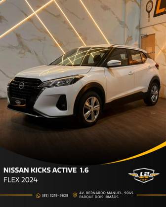 NISSAN KICKS 1.6 16V FLEXSTART ACTIVE XTRONIC NISSAN KICKS 1.6 16V FLEXSTART ACTIVE XTRONIC